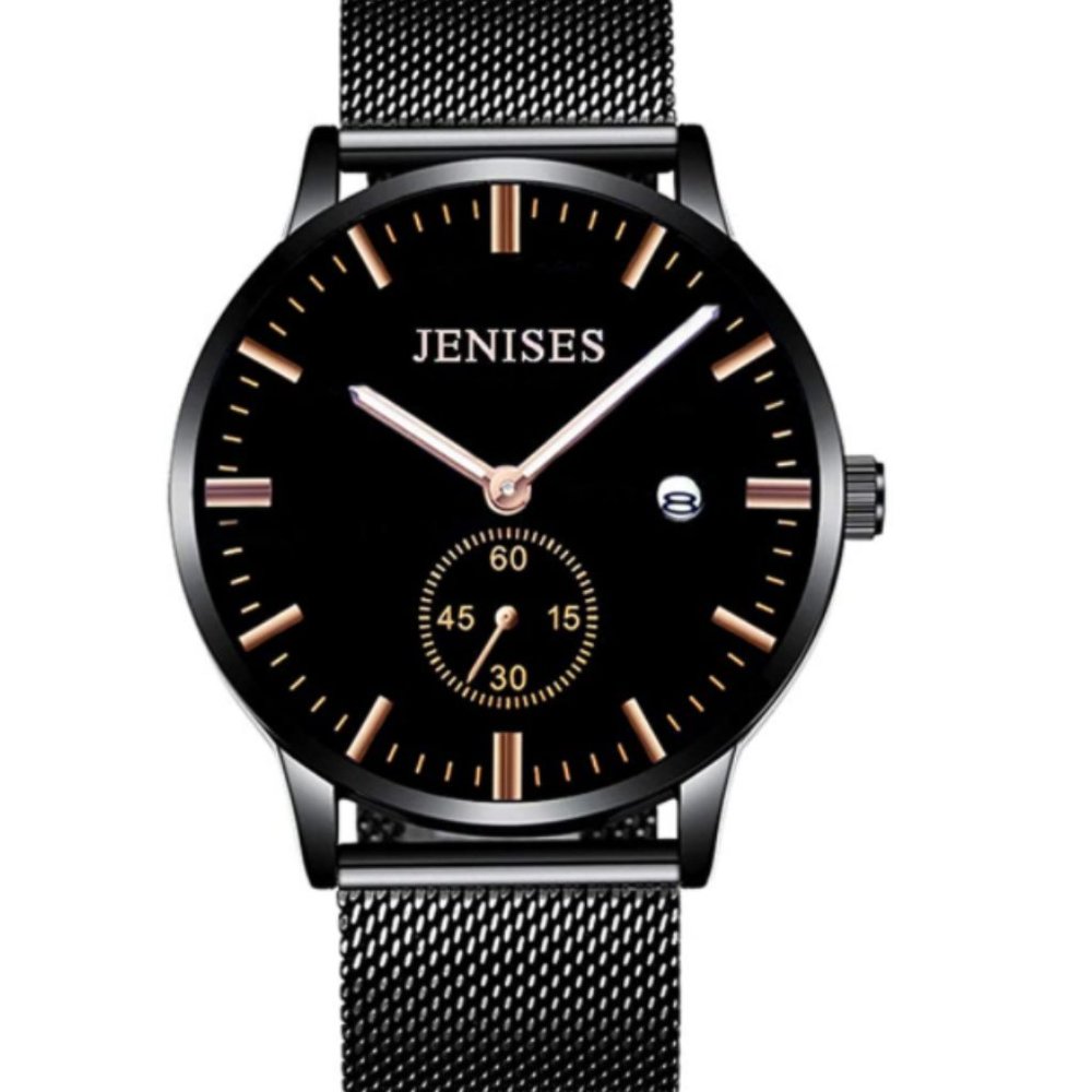 Classic Quartz Watch Fashion Stainless Steel